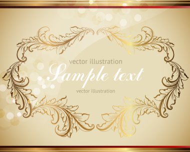 soyut desen tasarımı için. çiçek retro öğeler için arka plan