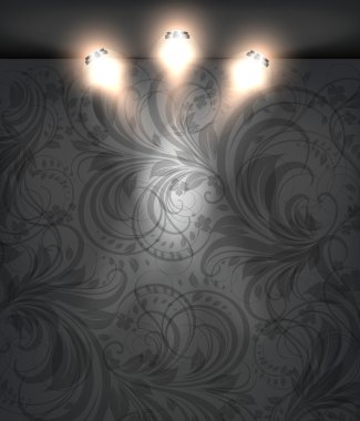 çiçek sorunsuz arka plan boş mağazası.