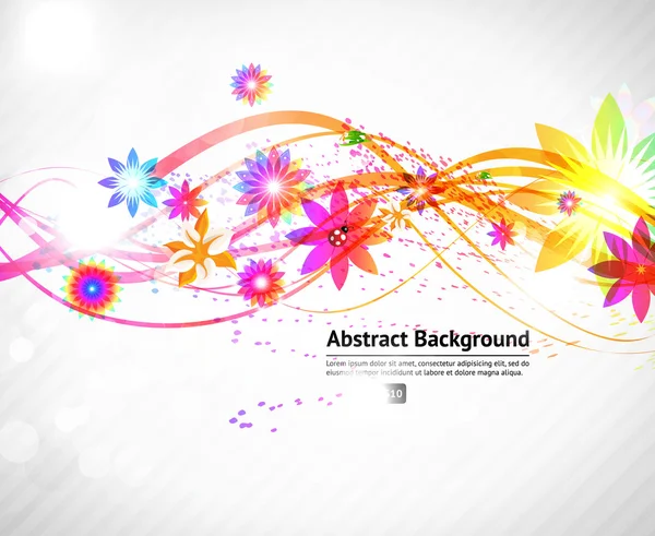 Abstract burst background — Stock Vector