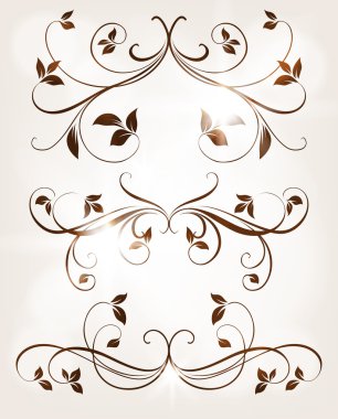 çiçek tasarım öğeleri