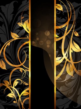 Yaz beyaz, siyah golden afiş