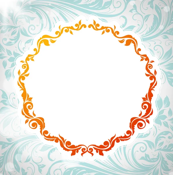 Papier peint classique avec un motif de fleurs pour le design rétro d'affaires. vecteur — Image vectorielle