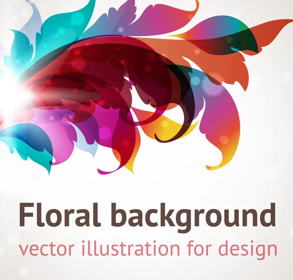 Fundo floral —  Vetores de Stock