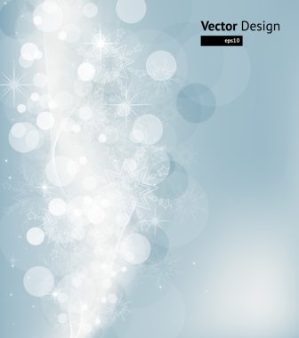 soyut mavi kar tanesi arka plan