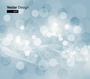 soyut mavi kar tanesi arka plan