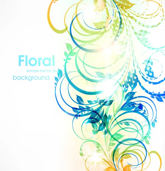 Fundo floral —  Vetores de Stock