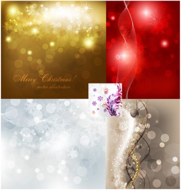 Noel vektör xmas tasarımı için retro arka plan belirleme