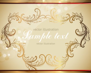 soyut desen tasarımı için. çiçek retro öğeler için arka plan