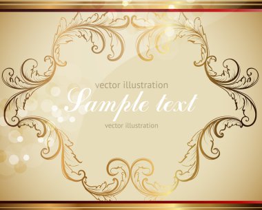 soyut desen tasarımı için. çiçek retro öğeler için arka plan