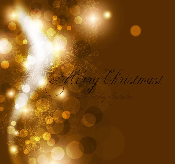 Elegante sfondo natalizio con posto per l'invito di testo di Capodanno — Vettoriale Stock
