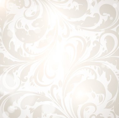 kesintisiz beyaz damask duvar kağıdı