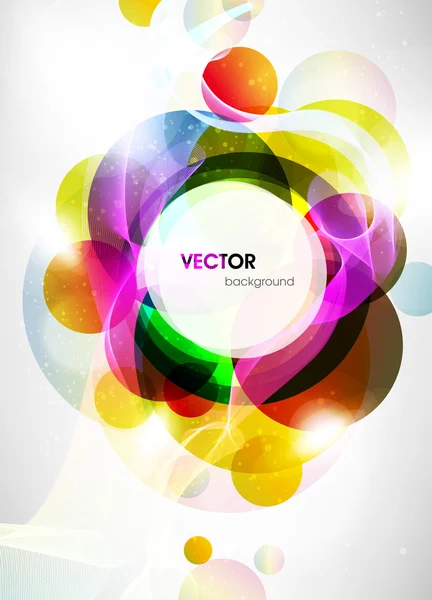 Abstract vector schijnt achtergrond — Stockvector