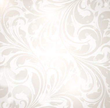 kesintisiz beyaz damask duvar kağıdı