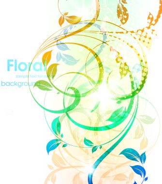 soyut çiçek yaz arka plan