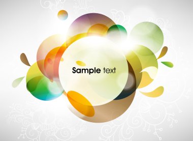 arka plan parlayan tasarlamak vektör