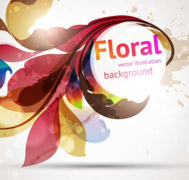 soyut çiçek bahar arka plan.