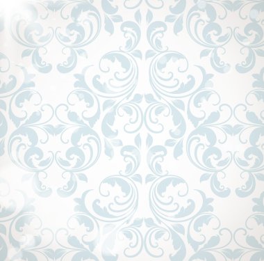 Dikişsiz bahar ya da yaz wallpaper, vektör arka plan tasarımı için