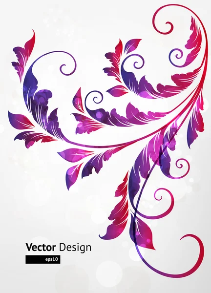 Floral Background — Stock Vector