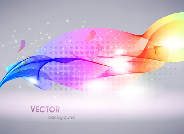 Banner moderno abstracto — Vector de stock