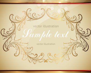 soyut desen tasarımı için. çiçek retro öğeler için arka plan