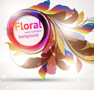 soyut çiçek bahar arka plan.