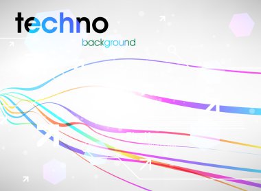 teknoloji web arka plan iş tasarımı için.