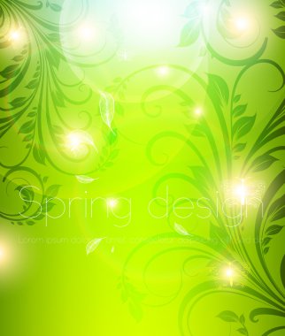 soyut renkli parlak bahar ya da yaz çiçek arka plan tasarımı için çiçekler.