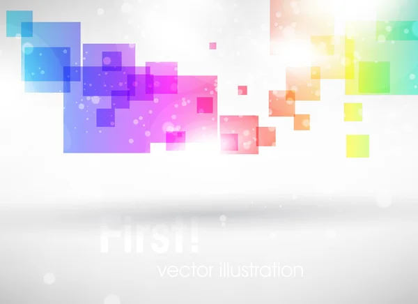 Vector illustration of soft colored abstract background — Stock Vector