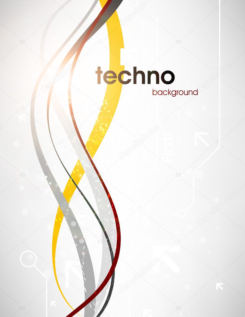 Technology web background for business design.