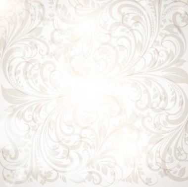 kesintisiz beyaz damask duvar kağıdı