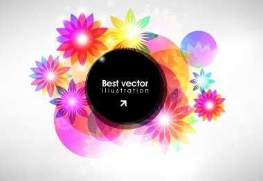 soyut çiçek bahar arka plan.