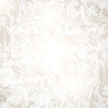 kesintisiz beyaz damask duvar kağıdı