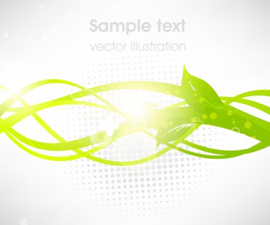 Metnin için yeri olan soyut çiçek arkaplanı