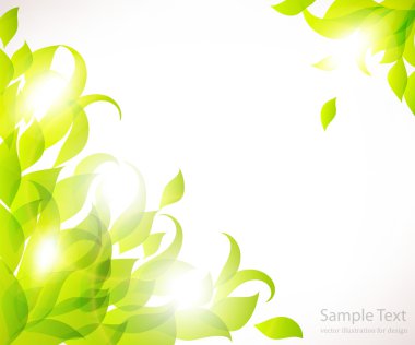 Metnin için yeri olan soyut çiçek arkaplanı