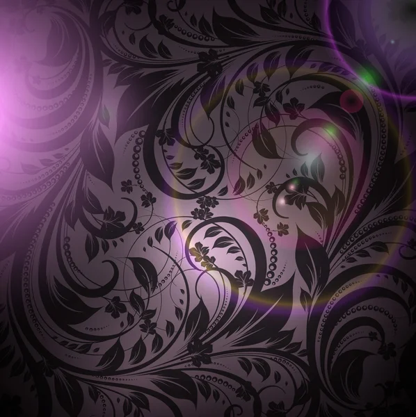 Sömlös bakgrund mönster violett, vektor — Stock vektor