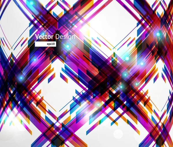 Abstraktní překrýt šestiúhelníku tvarů vektorové pozadí — Stockový vektor