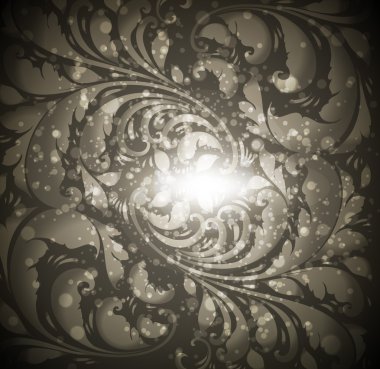 çiçek desenli duvar kağıdı tasarımı, siyah için dikişsiz çiçek arka plan