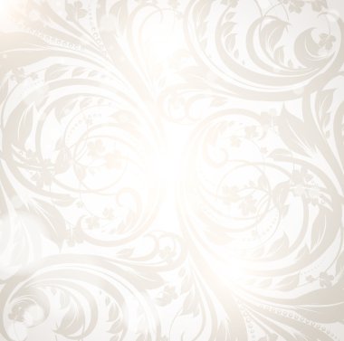kesintisiz beyaz damask duvar kağıdı