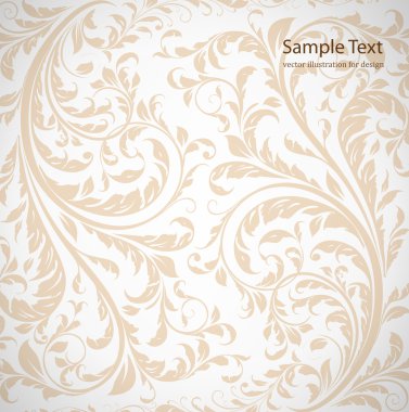 kesintisiz beyaz damask duvar kağıdı