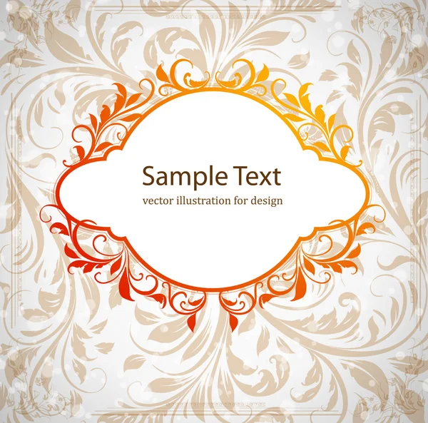 soyut desen tasarımı için. çiçek retro öğeler için arka plan