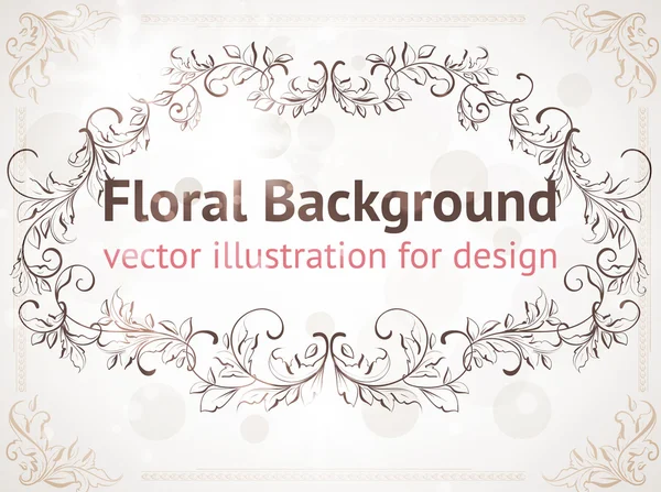 soyut desen tasarımı için. çiçek retro öğeler için arka plan