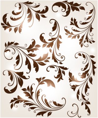 Vintage desen tasarım.