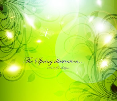 soyut renkli parlak bahar ya da yaz çiçek arka plan tasarımı için çiçekler