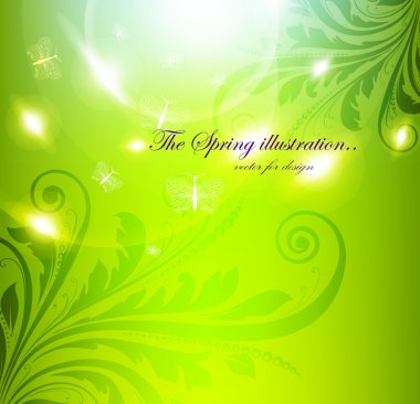 soyut renkli parlak bahar ya da yaz çiçek arka plan tasarımı için çiçekler