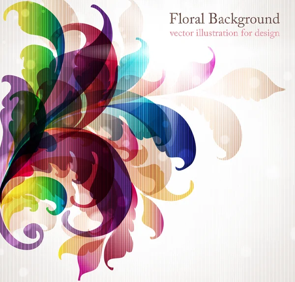 Fundo floral —  Vetores de Stock