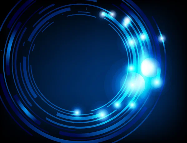 retro tasarlamak teknoloji vektör arka plan iş tasarım daireler