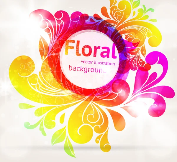 Fundo floral —  Vetores de Stock