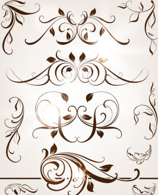 soyut desen tasarımı için. çiçek retro öğeler için arka plan