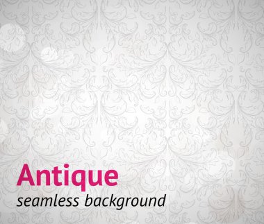 kesintisiz beyaz damask duvar kağıdı