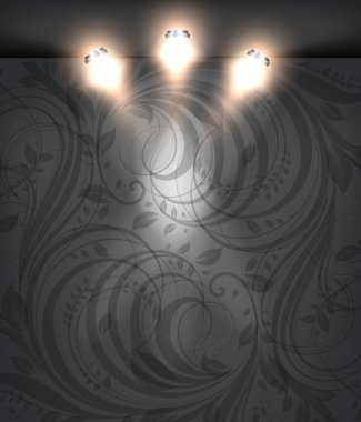 çiçek sorunsuz arka plan boş mağazası.